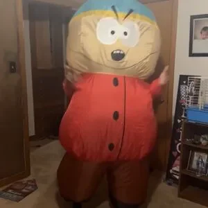 Kids Inflatable Cartoon Costume - Red and Brown